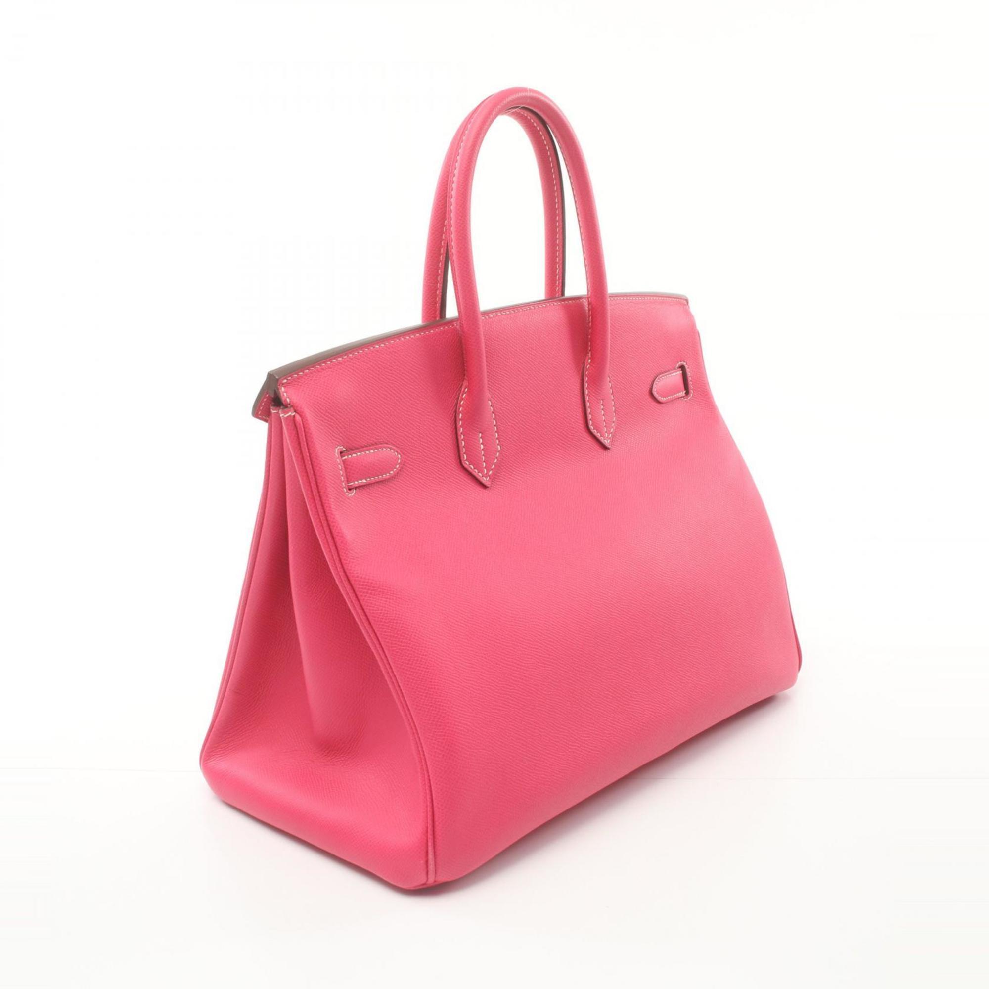 Hermes HERMES Birkin 35 Rose Dirrian Handbag Bag Epsom Leather Women's Pink