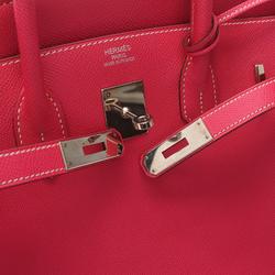 Hermes HERMES Birkin 35 Rose Dirrian Handbag Bag Epsom Leather Women's Pink