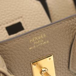 Hermes HERMES Birkin 25 Beige Marfa Handbag Bag Togo Women's