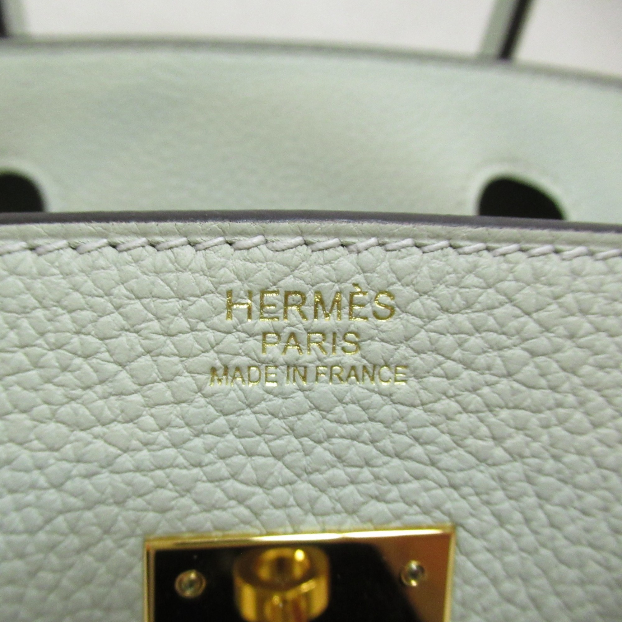 Hermes HERMES Birkin 30 Greeneve Handbag Bag Leather Togo Women's Green