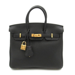 Hermes HERMES Birkin 25 Handbag Bag Leather Togo Women's Black