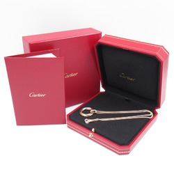 CARTIER Trinity Necklace Diamond 750 Three Gold Women's Clear B7224806