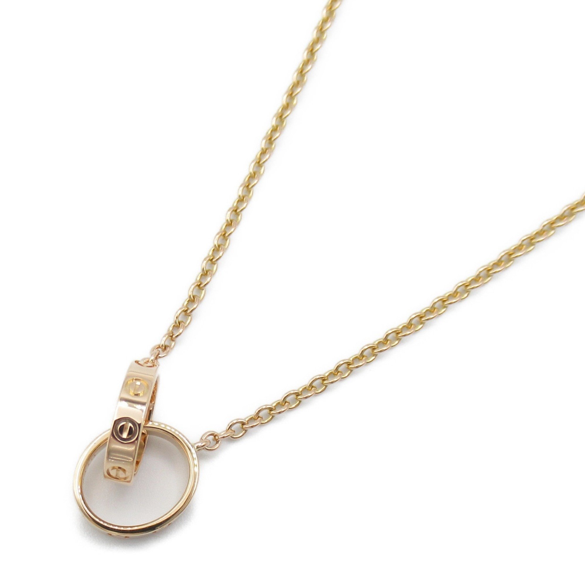 CARTIER Baby Love Necklace K18PG (pink gold) Ladies Gold