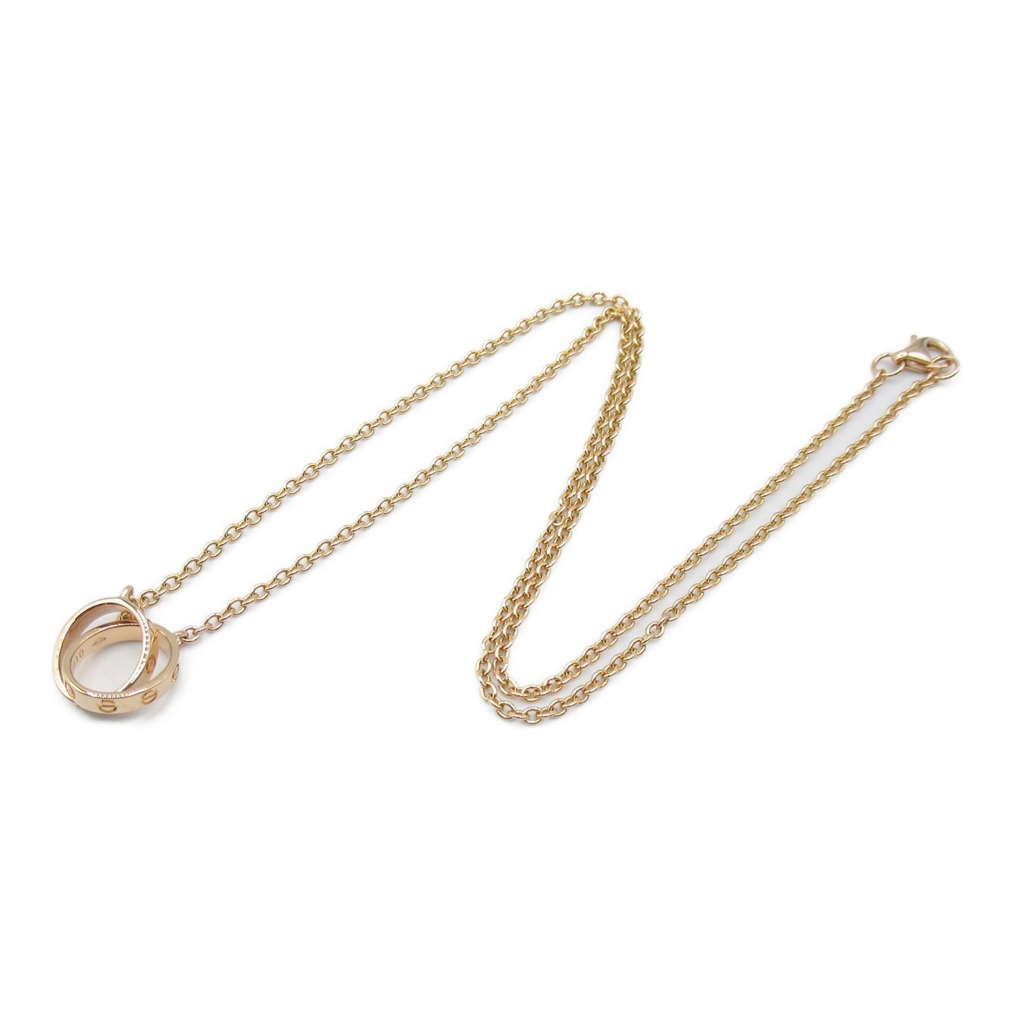 CARTIER Baby Love Necklace K18PG (pink gold) Ladies Gold