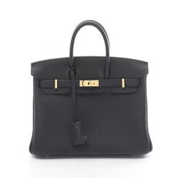 Hermes HERMES Birkin 25 Handbag Bag Togo Women's Black