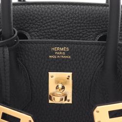 Hermes HERMES Birkin 25 Handbag Bag Togo Women's Black