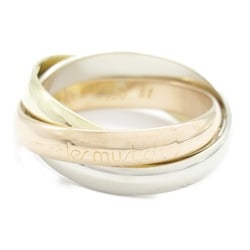 Cartier Trinity Ring, K18 (yellow gold), K18WG (white (pink Ladies, Gold