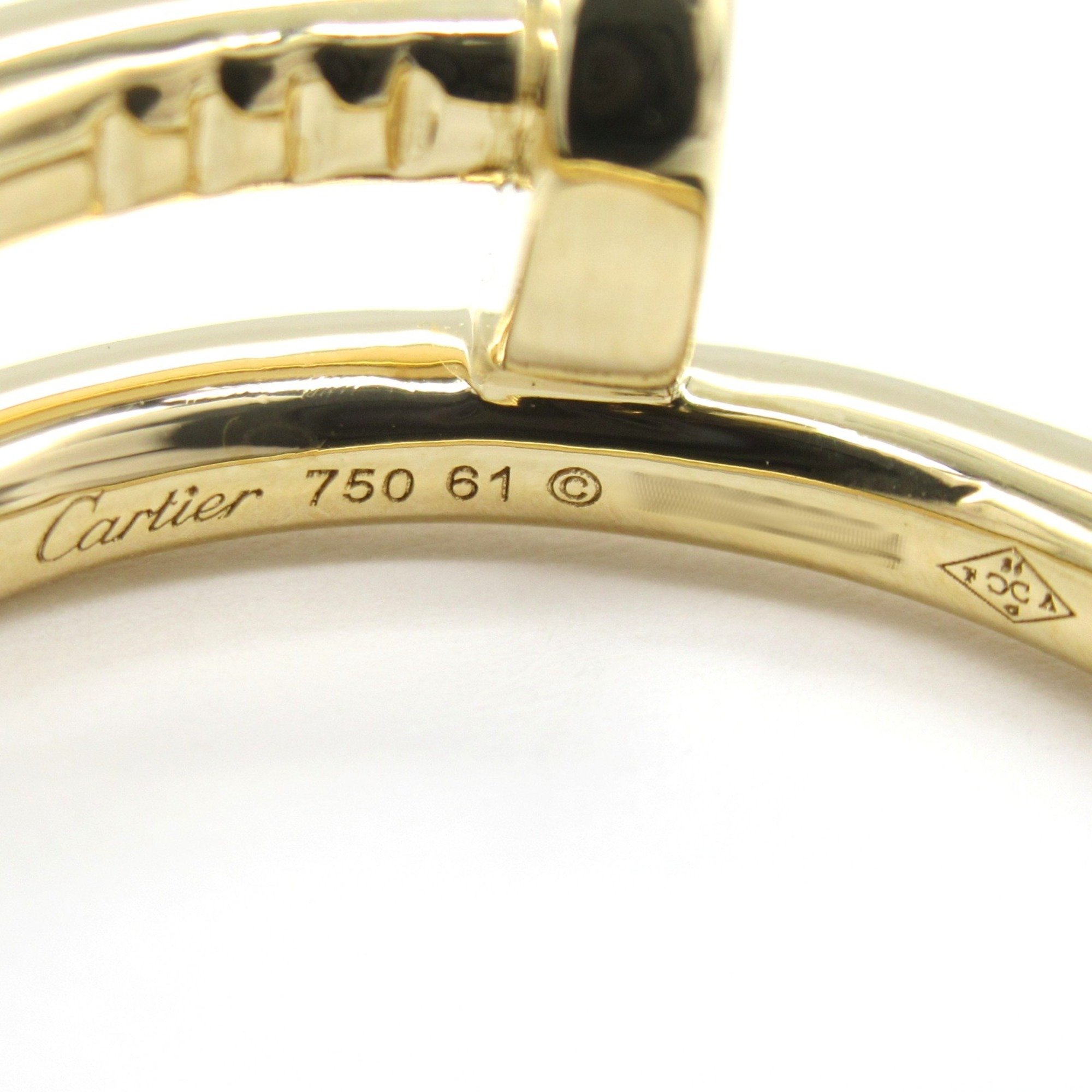 CARTIER Juste un Clou Ring, K18 (yellow gold), Women's, Gold