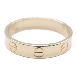 Cartier Love Ring, K18PG (Pink Gold), Men's, Women's, Gold