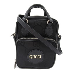 GUCCI Off the Grid Shoulder Bag Nylon Leather Women's Black 625850