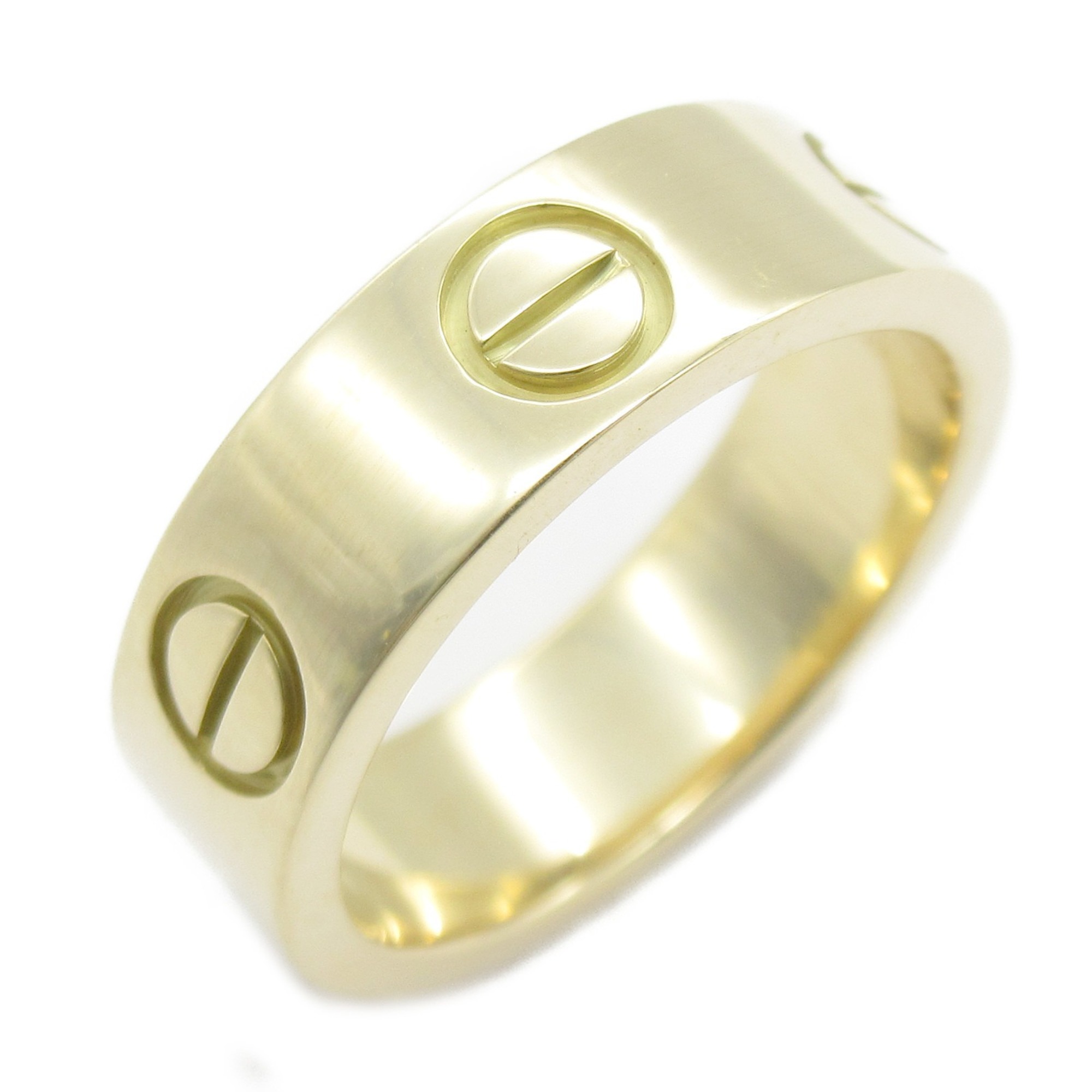 Cartier Love Ring, K18 (yellow gold), Men's, Women's, Gold