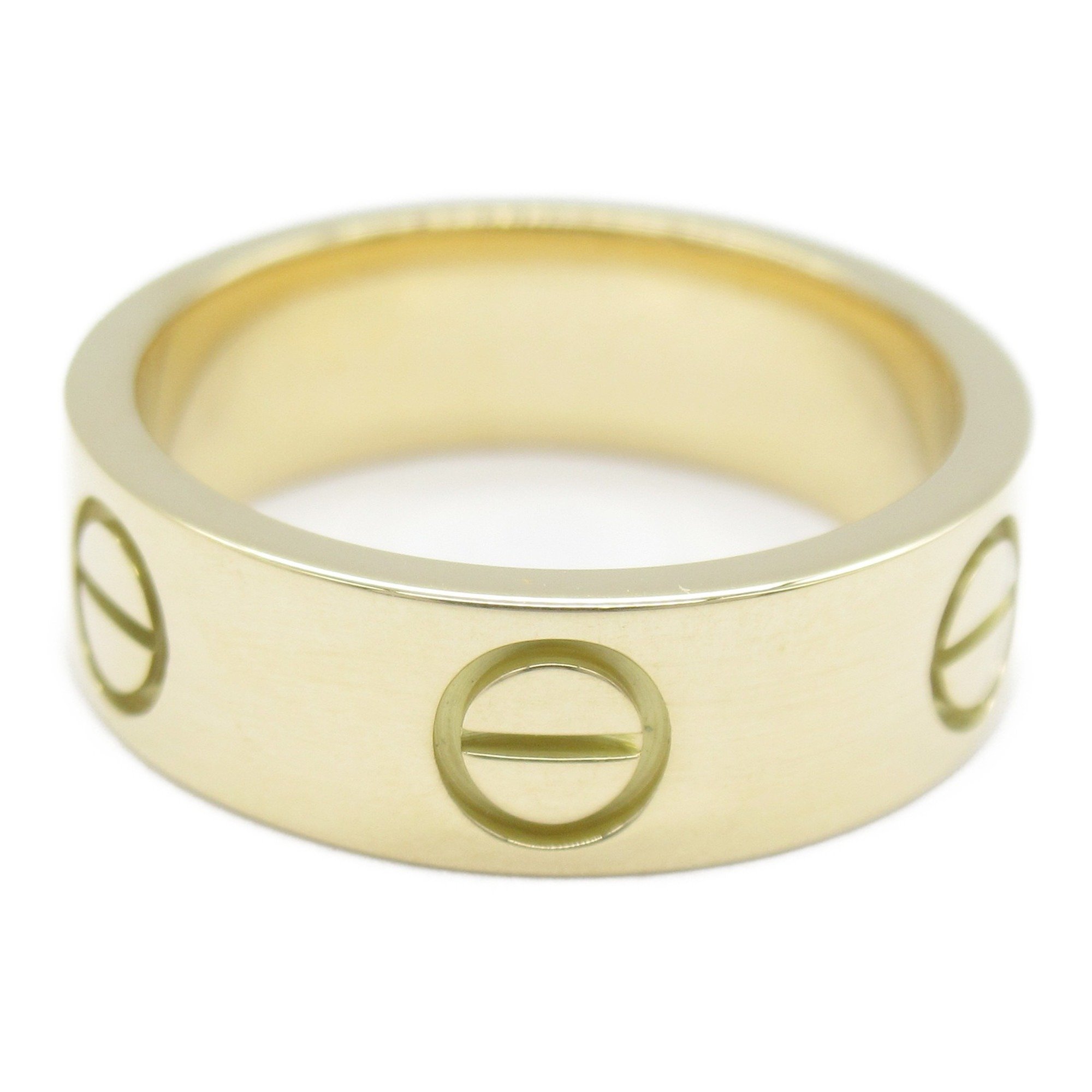 Cartier Love Ring, K18 (yellow gold), Men's, Women's, Gold