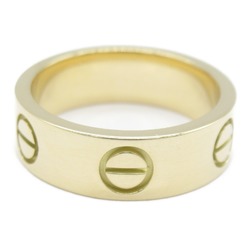 Cartier Love Ring, K18 (yellow gold), Men's, Women's, Gold