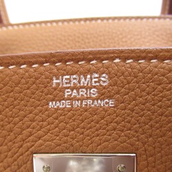 Hermes HERMES Birkin 30 Gold Handbag Bag Leather Togo Women's Brown