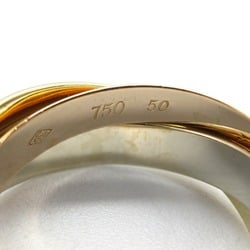 Cartier Trinity Ring, K18 (yellow gold), K18WG (white K18PG (pink Ladies, Gold