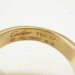 Cartier Pasha Grid Shell Ring, K18 (Yellow Gold), Shell, Women's, White