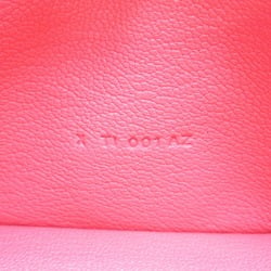 Hermes HERMES Bearn Soufflet Rose Azalee Bi-fold Long Wallet Leather Chevre Women's Pink