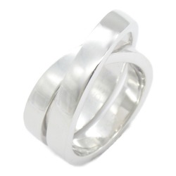 Cartier Paris Ring, K18WG (White Gold), Men's, Women's, Silver, B4038150