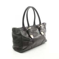 GUCCI Guccissima Tote Bag Leather Women's Black 181511