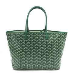 GOYARD Saint Louis PM Tote Bag, Coated Canvas, Women's, Green