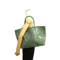 GOYARD Saint Louis PM Tote Bag, Coated Canvas, Women's, Green