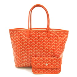 GOYARD Saint Louis PM Tote Bag, Coated Canvas, Women's, Orange