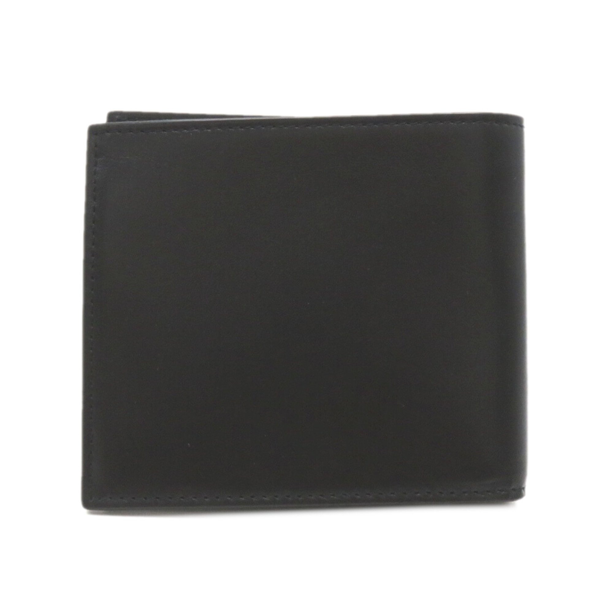 Saint Laurent SAINT LAURENT Bi-fold wallet Leather Men's Black NERO 3963030U90N1000