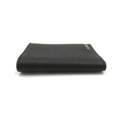 GUCCI Bi-fold wallet Leather Men's Women's Black 795292