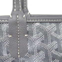 GOYARD Saint Louis PM Bag Canvas Coated Women's Grey