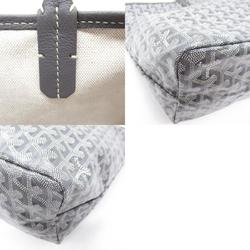 GOYARD Saint Louis PM Bag Canvas Coated Women's Grey