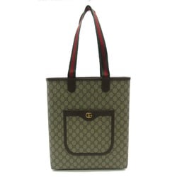 GUCCI Bag GG Supreme Canvas Women's Beige 7445449AACV8745