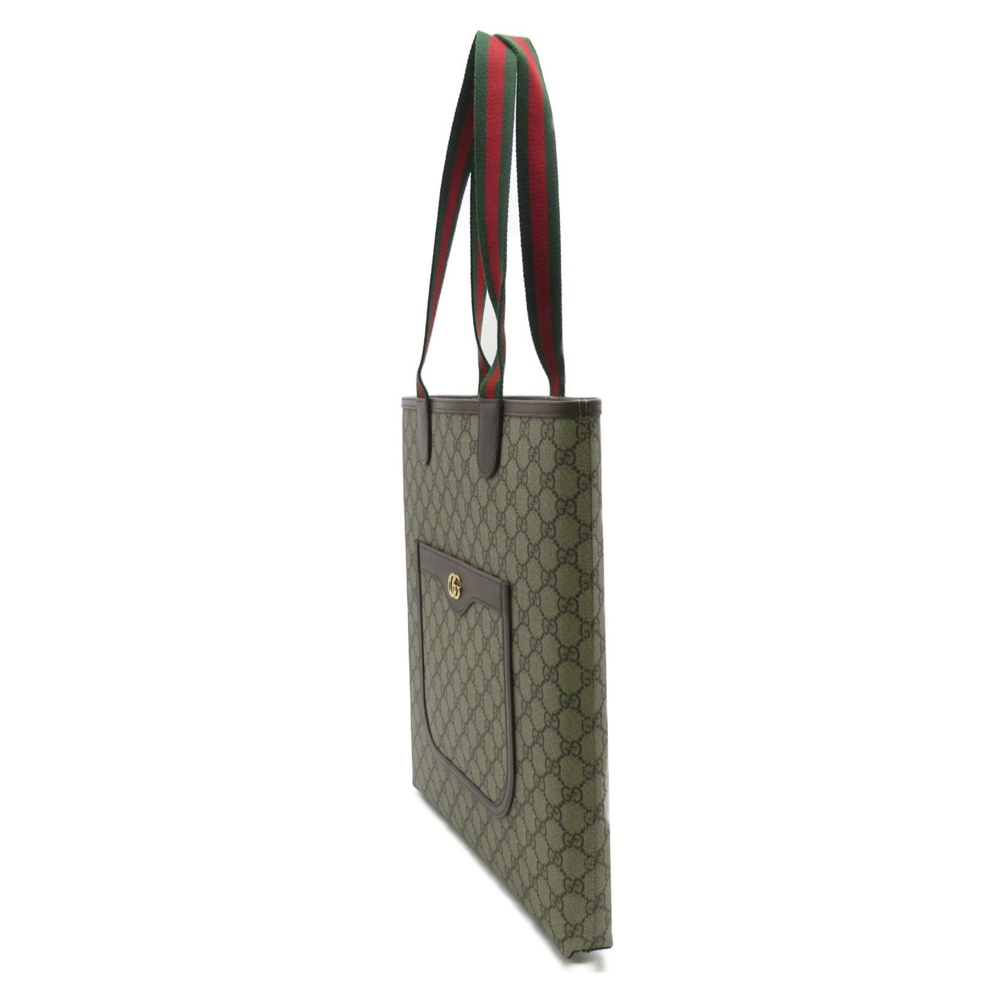 GUCCI Bag GG Supreme Canvas Women's Beige 7445449AACV8745