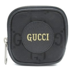 GUCCI Pouch Bag Nylon Men's Women's Black 645060