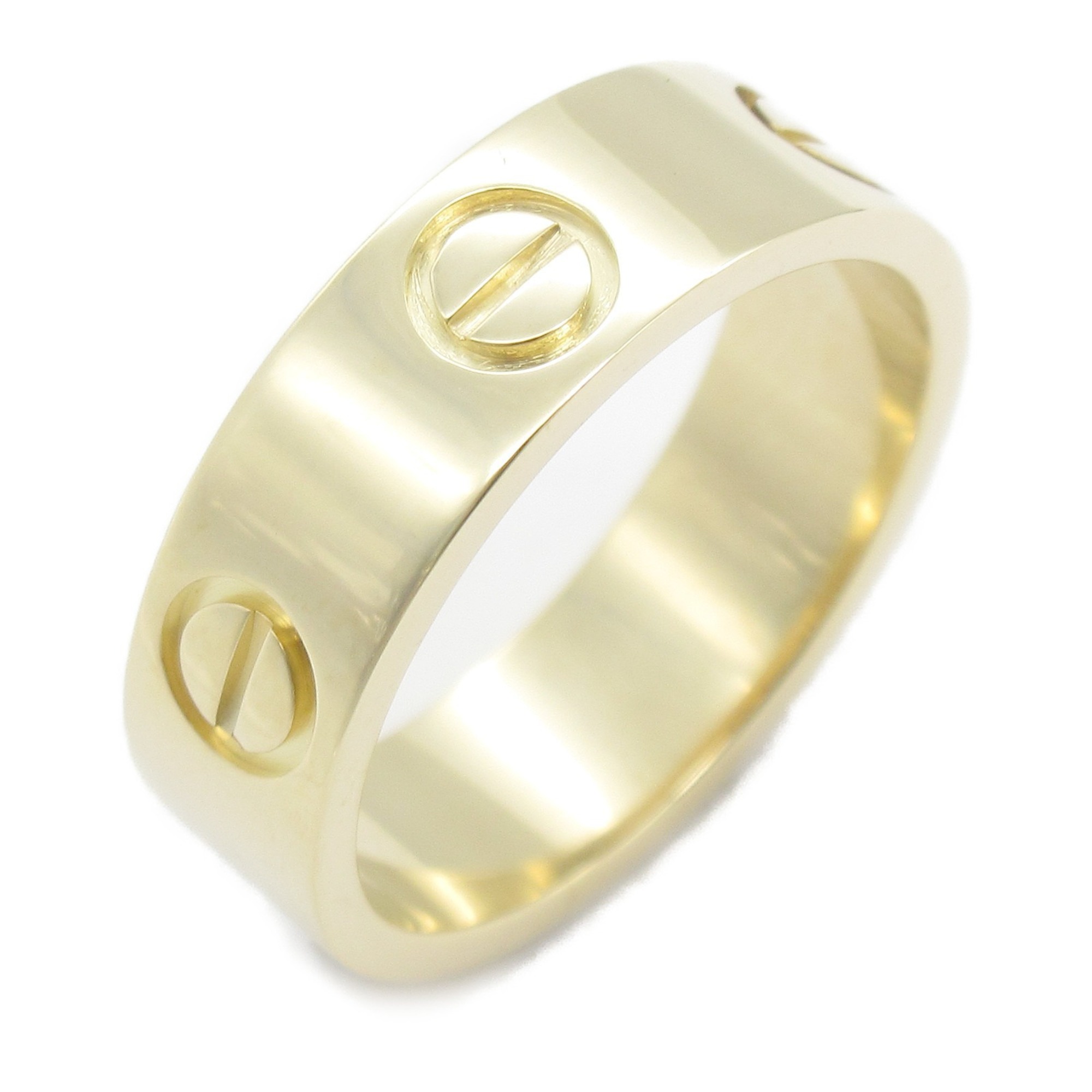 Cartier Love Ring, K18 (yellow gold), Men's, Women's, Gold