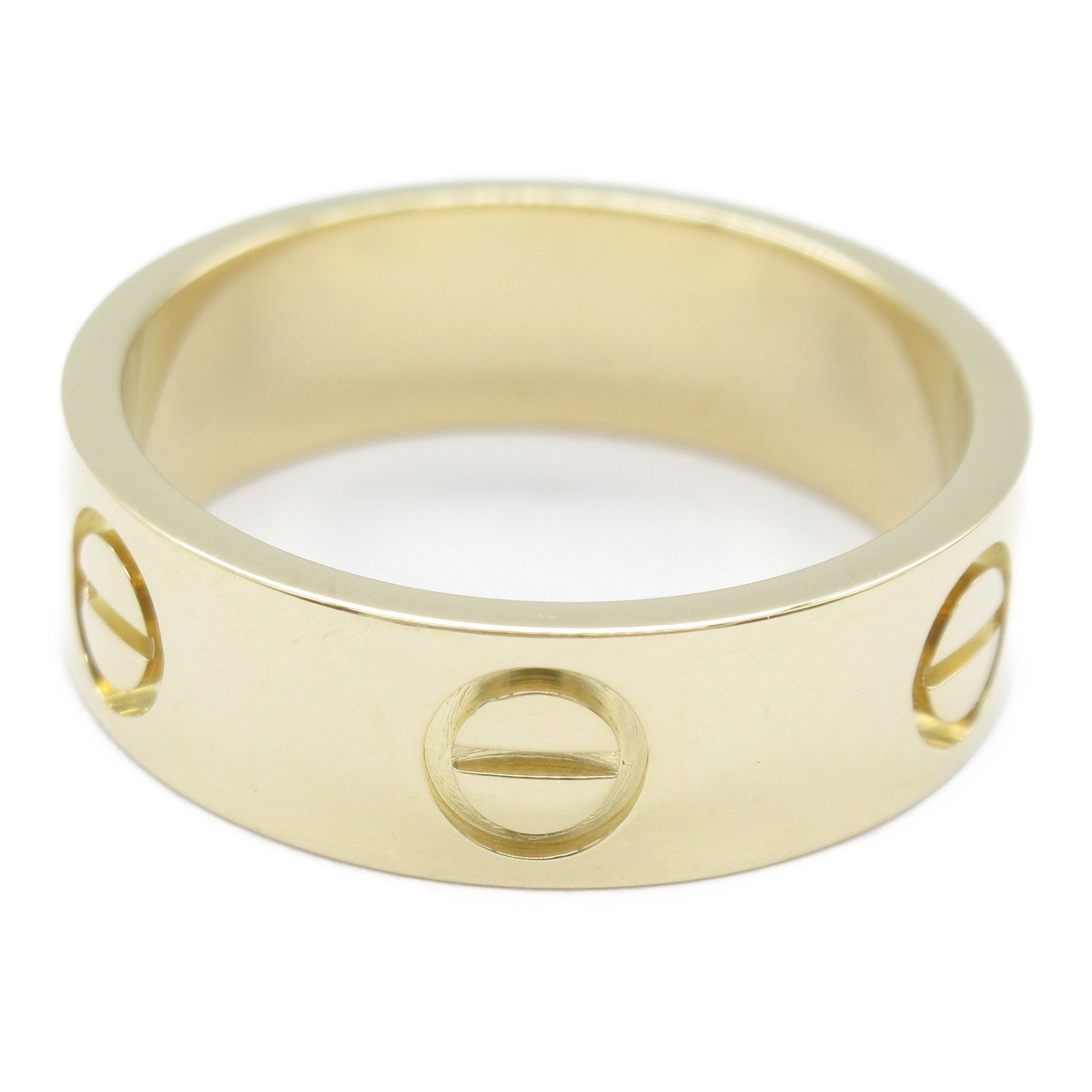 Cartier Love Ring, K18 (yellow gold), Men's, Women's, Gold