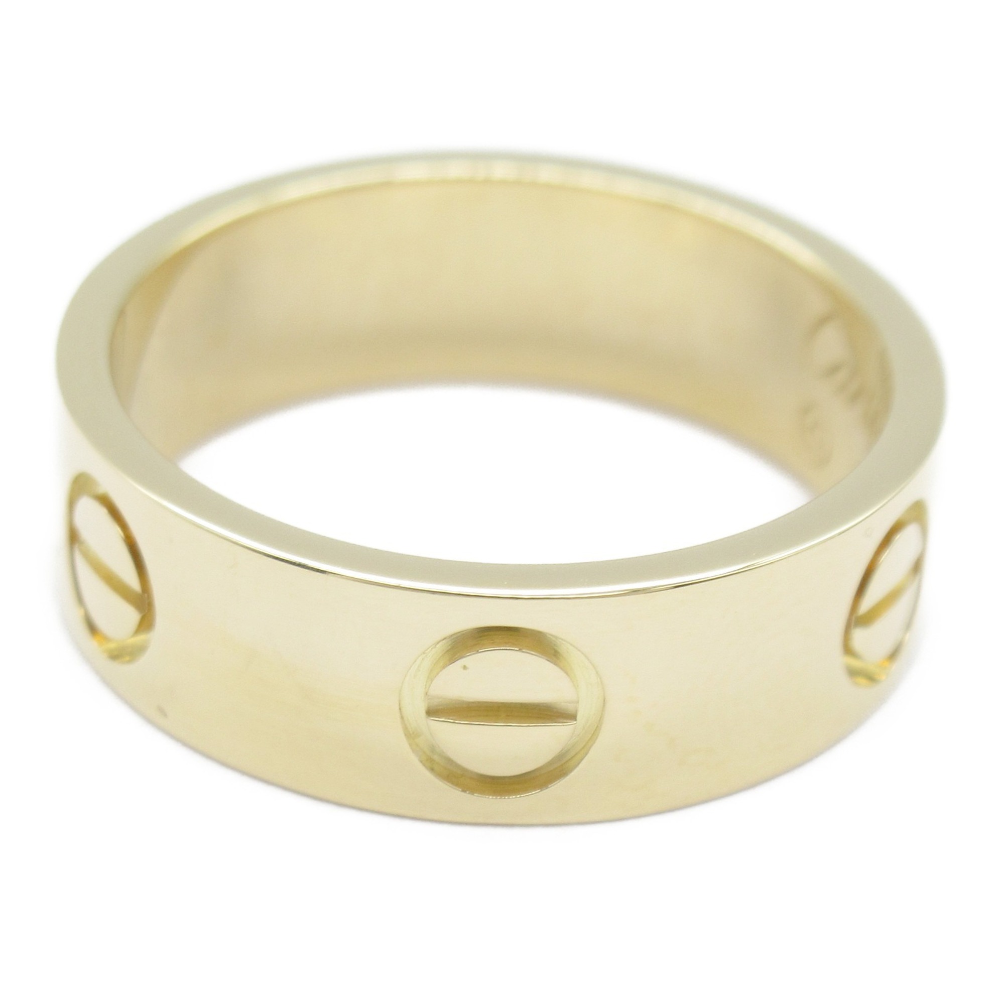 Cartier Love Ring, K18 (yellow gold), Men's, Women's, Gold