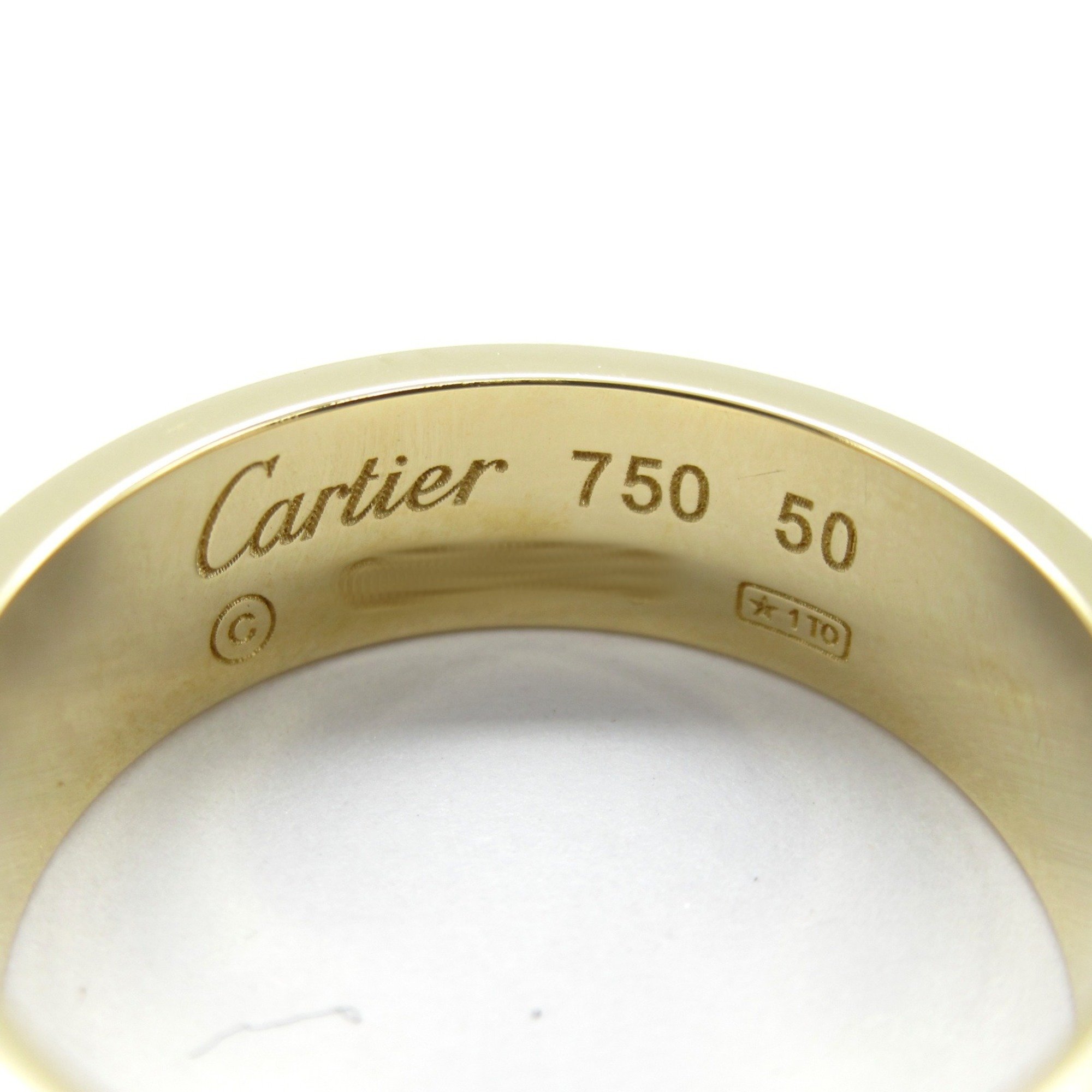 Cartier Love Ring, K18 (yellow gold), Men's, Women's, Gold