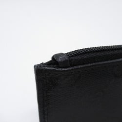 GUCCI Coin Business Card Holder/Card Case Leather GG Supreme Canvas Men's Black 760333FACK51000