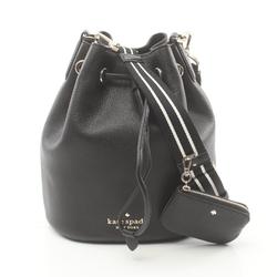 Kate Spade Rosie Bucket Bag Shoulder Leather Women's Black KA987