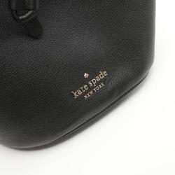 Kate Spade Rosie Bucket Bag Shoulder Leather Women's Black KA987