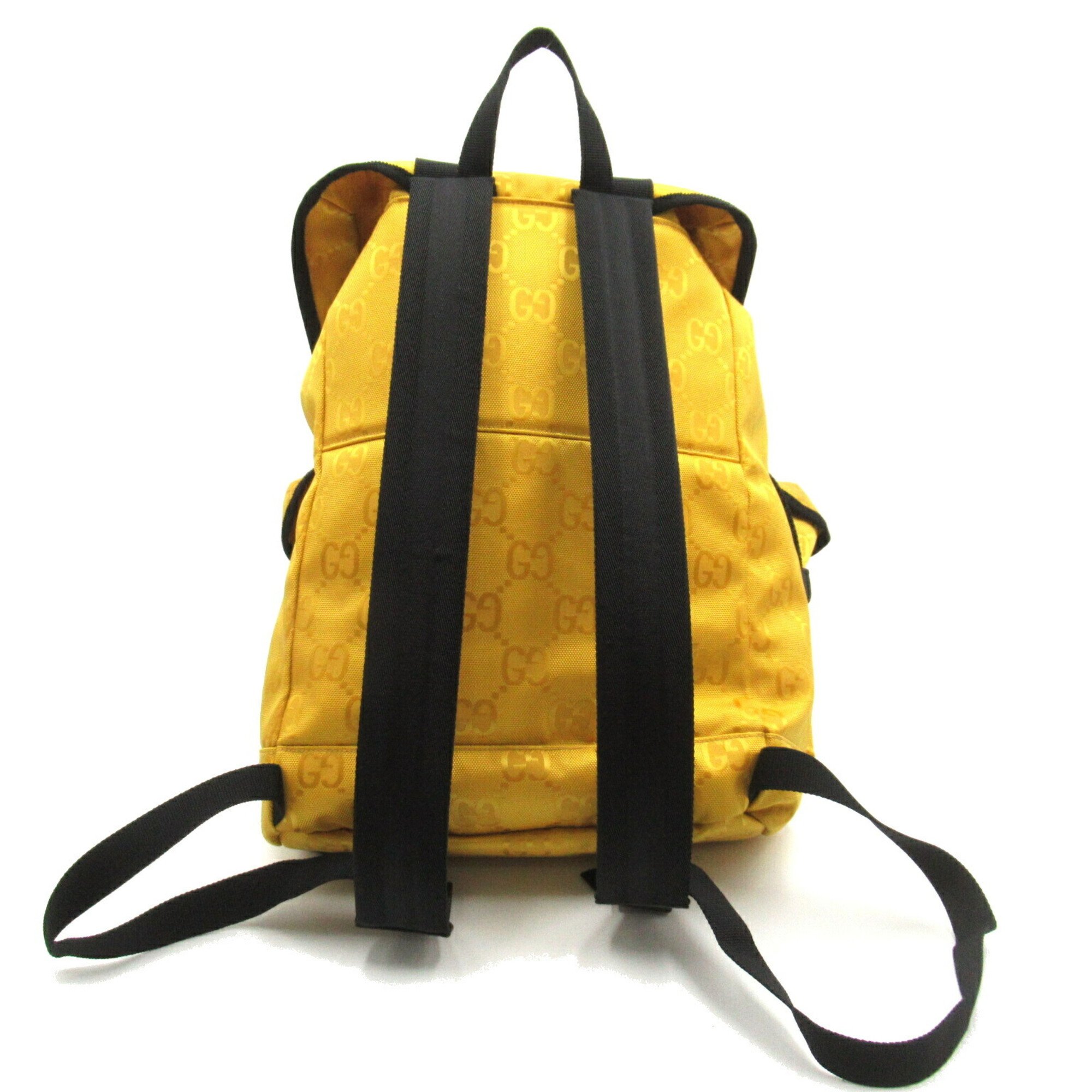 GUCCI OFF THE GRID Rucksack Backpack Bag Nylon Men's Women's Yellow 626160