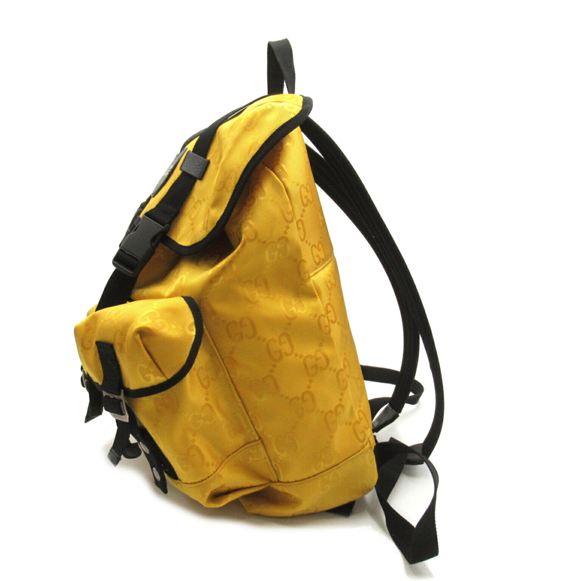 GUCCI OFF THE GRID Rucksack Backpack Bag Nylon Men's Women's Yellow 626160