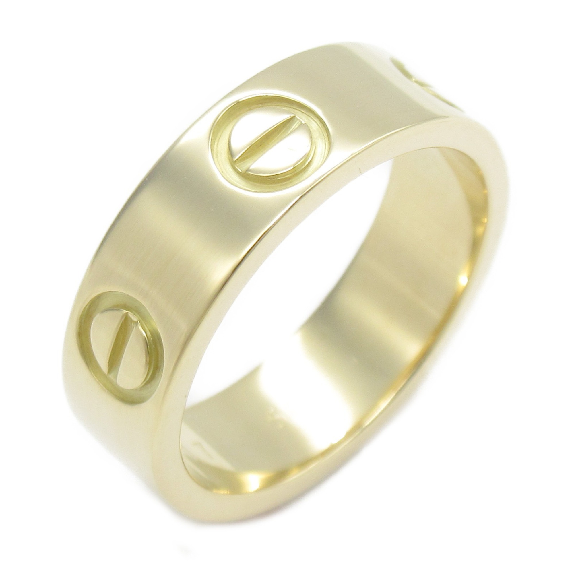 Cartier Love Ring, K18 (yellow gold), Men's, Women's, Gold