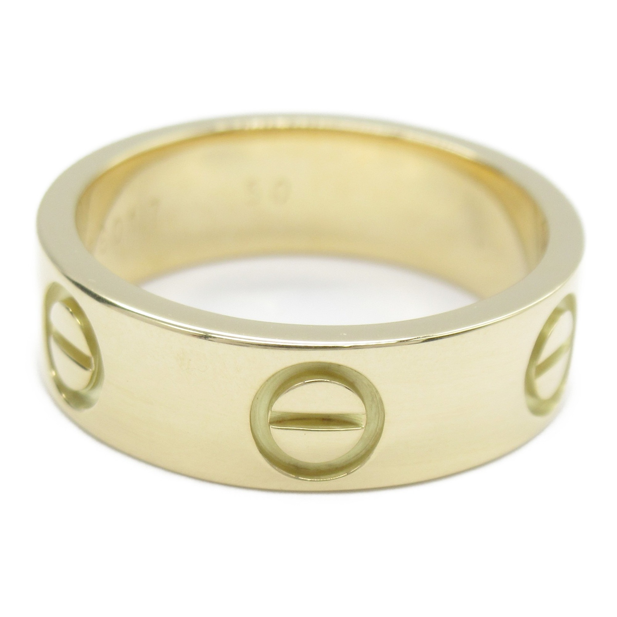 Cartier Love Ring, K18 (yellow gold), Men's, Women's, Gold