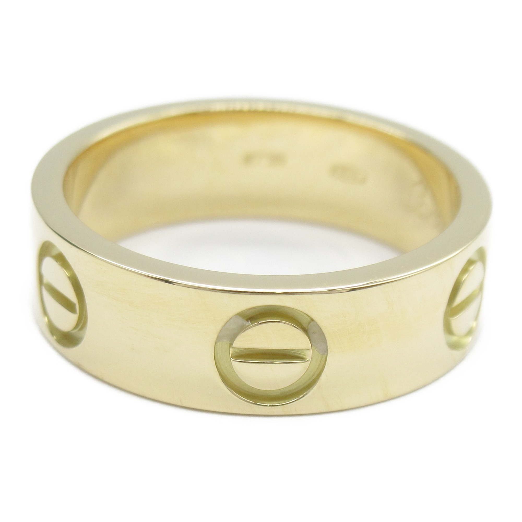 Cartier Love Ring, K18 (yellow gold), Men's, Women's, Gold