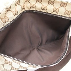 Gucci GUCCI Waist bag Body Bag GG canvas Men's Women's Beige Dark brown 28566