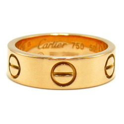 Cartier Love Ring, K18PG (Pink Gold), Women's, Gold