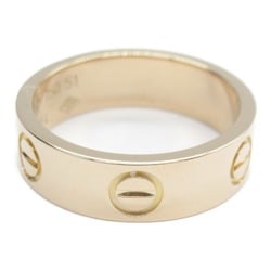 Cartier Love Ring, K18PG (Pink Gold), Men's, Women's, Gold