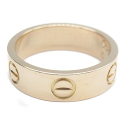 Cartier Love Ring, K18PG (Pink Gold), Men's, Women's, Gold