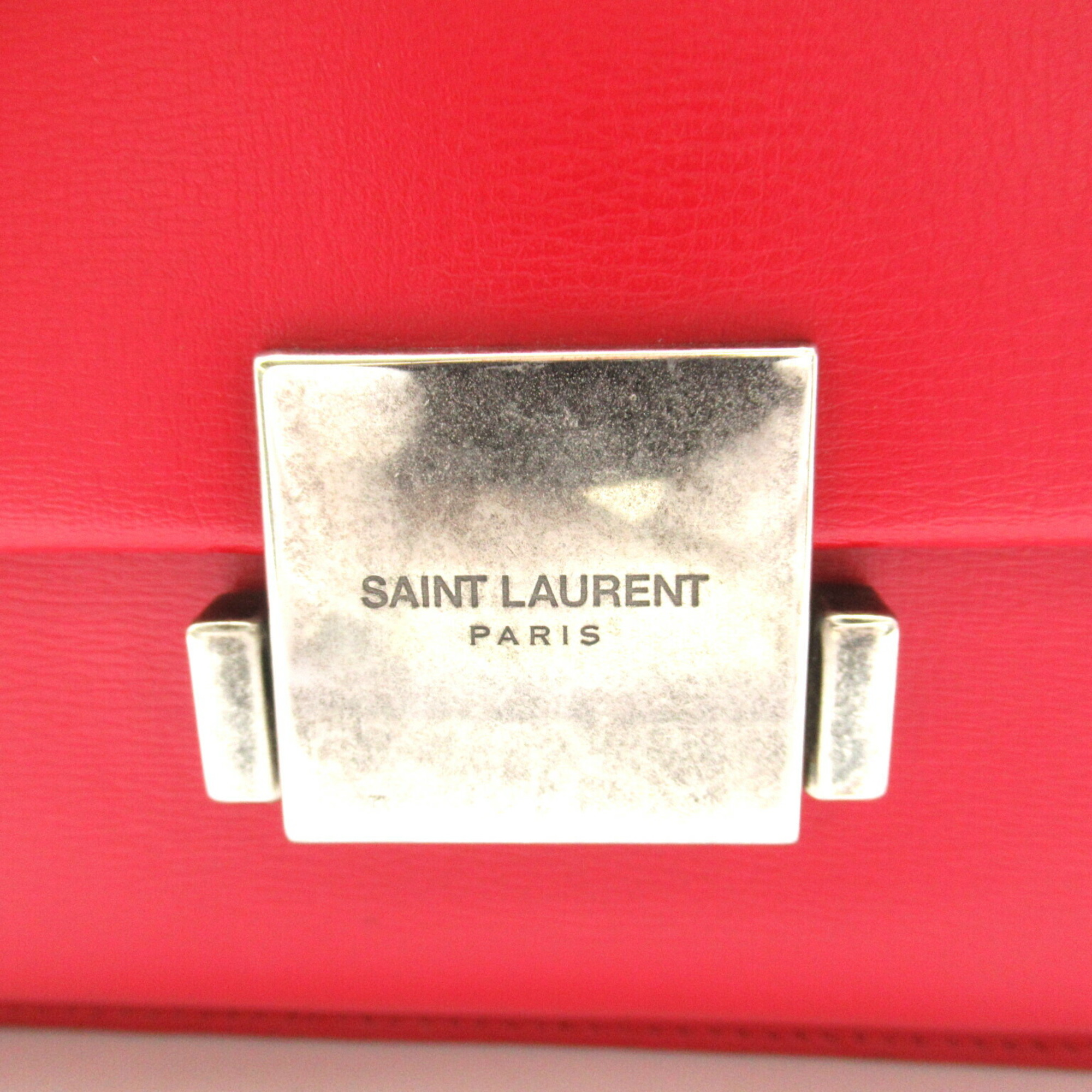 Saint Laurent SAINT LAURENT 2way shoulder bag leather ladies red